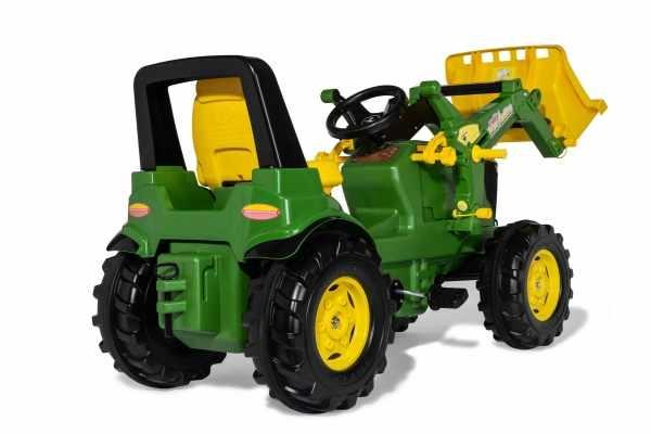 RollyToys 730034 Pedaltraktor John Deere 7310R med Frontlæsser