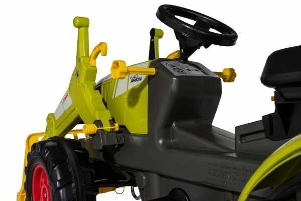 RollyToys 730100 Pedaltraktor Claas Arion 640 med Frontlæsser