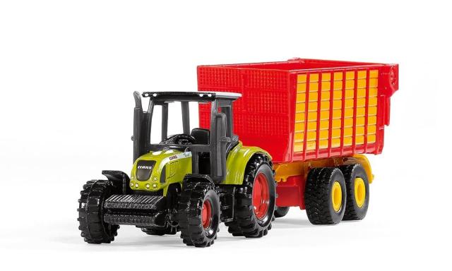 Siku 01650 Claas Traktor med Silagevogn
