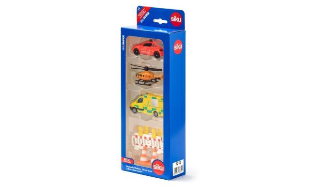 Siku 06332 Udrykningskøretøjer Gavesæt, på lager igen 1. august