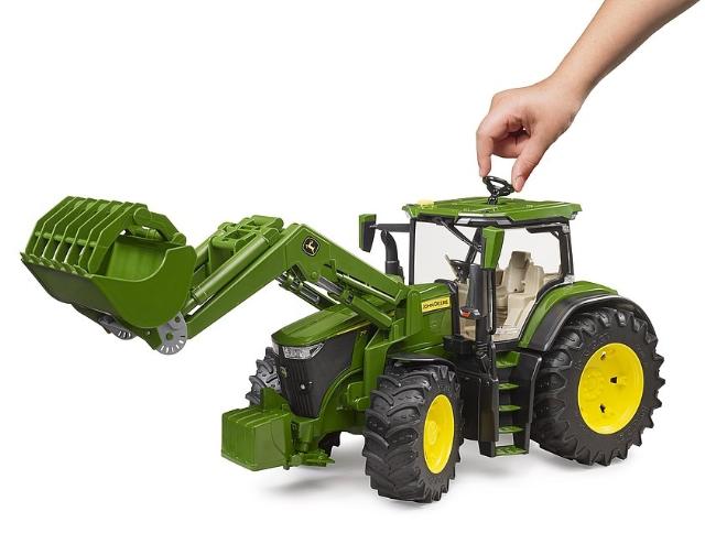 Bruder 03151 John Deere 7R 350 Traktor med Frontlæsser
