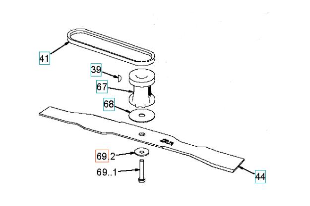 Klippo knivholder m/not 25 mm
