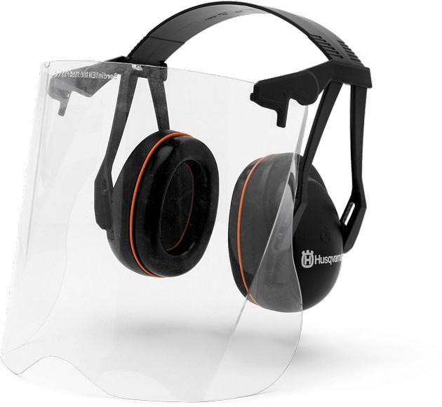 Husqvarna Gardener, høreværn med visir 
