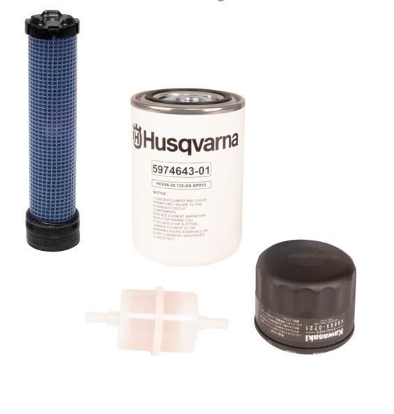 Kawasaki Første 25 timer Service Kit t/ FX691V, FX730V