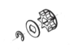 Husqvarna 5386579-01 Kædehjul 1/4' mini