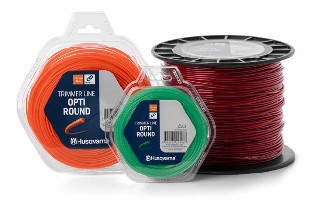 Husqvarna Opti Round Trimmersnøre 3,0 mm. 10 m.