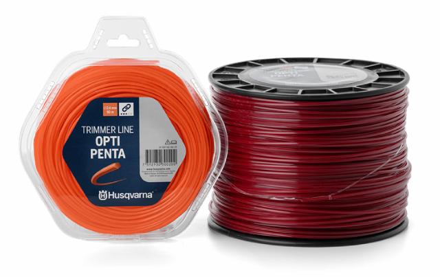 Husqvarna Opti Penta Trimmersnøre 2,4 mm. 240 m.