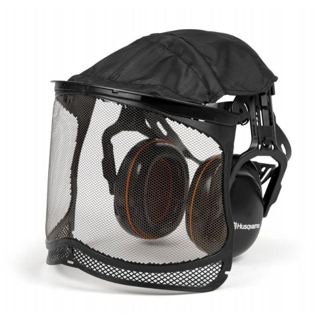 Husqvarna høreværn med netvisir