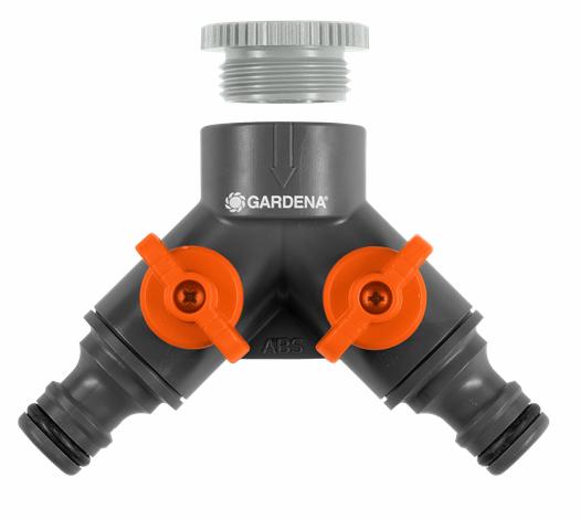GARDENA 936-20 To-vejs ventil