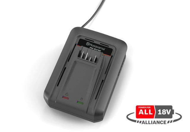 Husqvarna Aspire P4A 18-C100 Lader, på lager igen 7. august