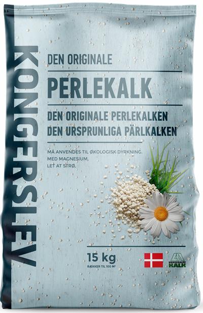 Kongerslev Perlekalk med magnesium 'Den Originale' 15 kg 10 stk.