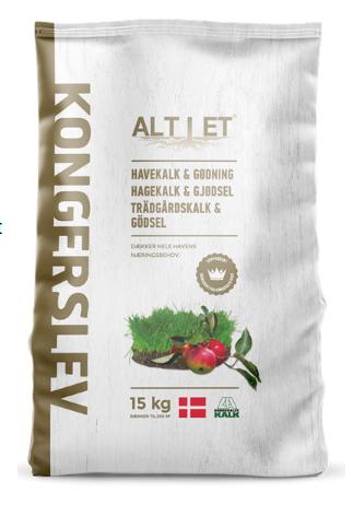 Kongerslev Alt i Et Havekalk og Gødning NPK 14-3-10 15 KG 5 stk.