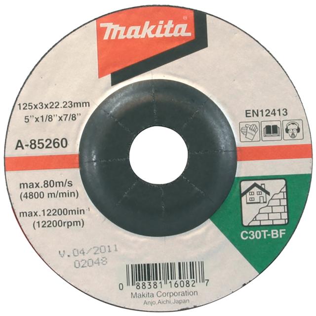 Makita Skæreskive A-85260 125 x 2,5 x 22,23mm til mursten, restsalg