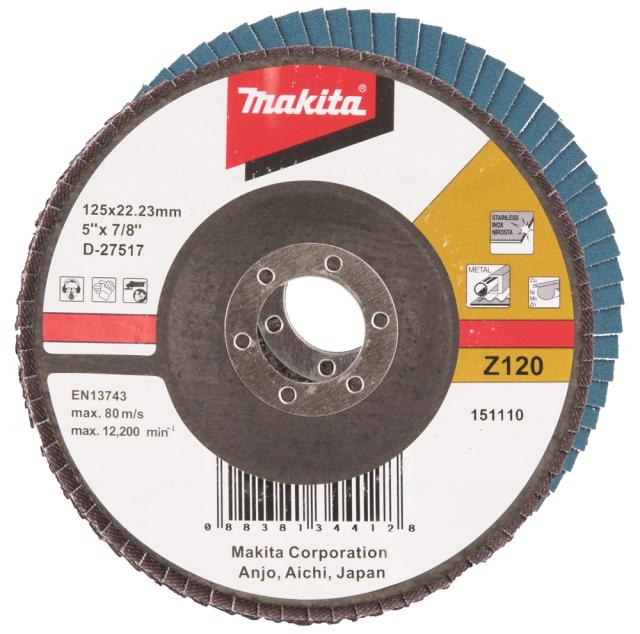 Makita Flapskive D-27517 125mm Z120
