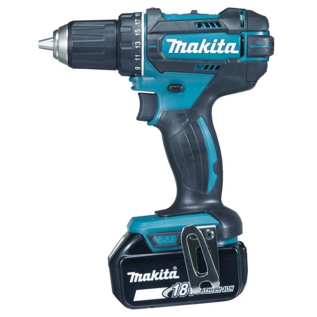 Makita DDF482RMJ Bore-/Skruemaskine m/ Batteri og Lader