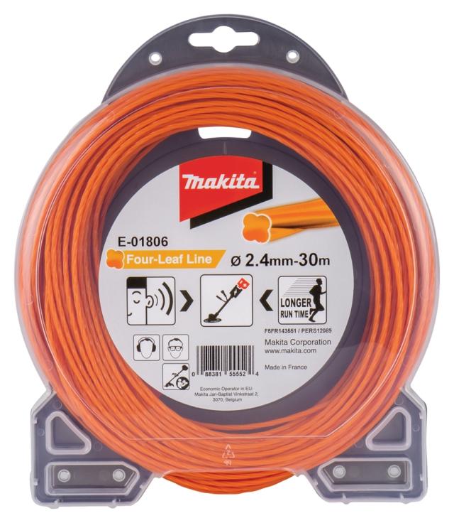 Makita Trimmersnøre 2,4mm 30m