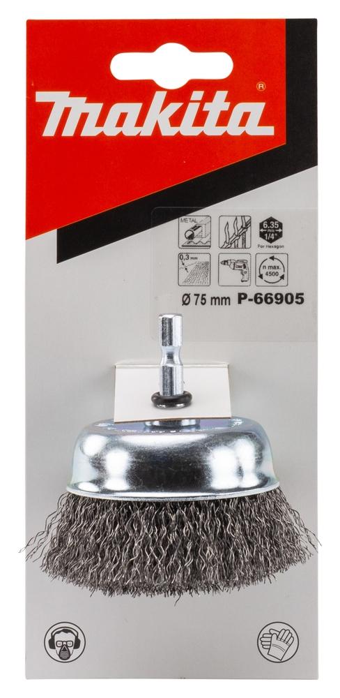 Makita STÅLBØRSTE 75MM