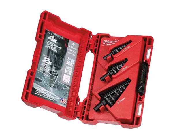 Milwaukee Trinborsæt, 4-12/4-20/6-35mm, 3 stk.