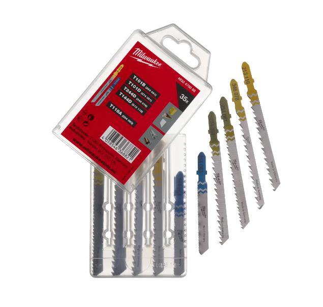 Milwaukee Stiksavsklinger Sæt 35 dele