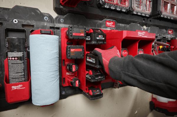 Milwaukee Packout Batteriholder M18