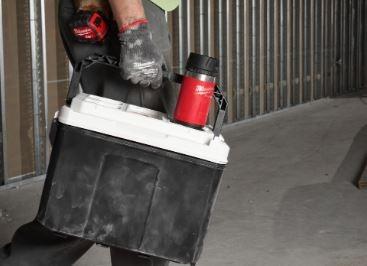 Milwaukee Packout™ termoflasker m. drikkelåg (Rød)