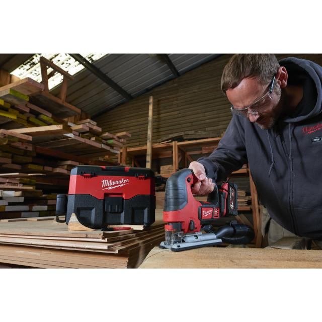 Milwaukee M18 BJS-0 Stiksav med patenteret FIXTEC™-system u/Batterier og Lader