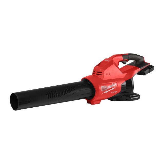 Milwaukee M18 F2BL-0 FUEL™ Løvblæser til to batterier leverer op til 17 m³/min i luftvolumen med 233 km/t uden batterier og Lader