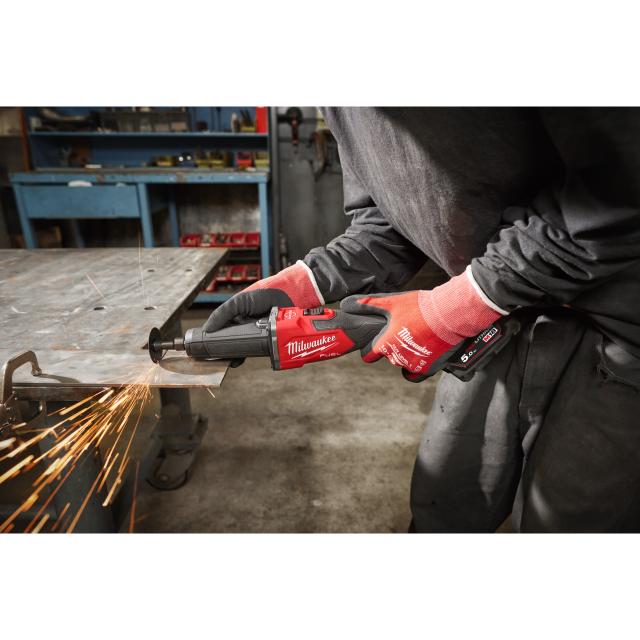 Milwaukee M18 FDGRB-0X Ligesliber med skydekontakt u/Batterier og Lader