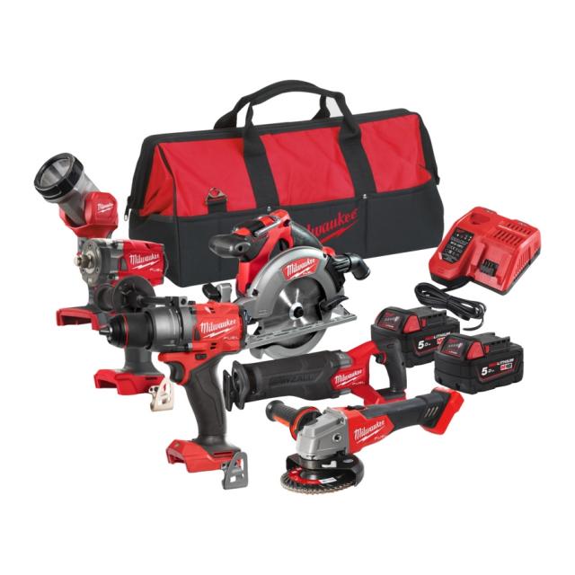 Milwaukee M18FUEL Powerpack sæt med 10 dele