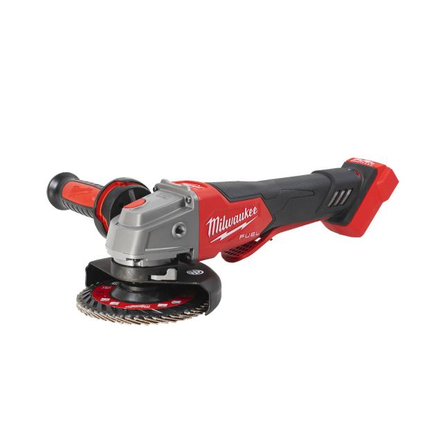 Milwaukee M18 FSAGV125XPDB-0X FUEL™ 125 mm Vinkelsliber med variabel hastighed u/Batterier og Lader