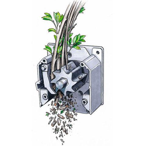 Stihl GHE 140 L kompostkværn