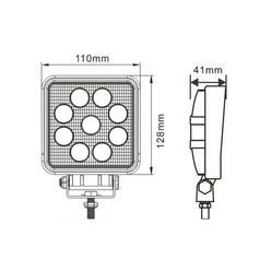 Arbejdslygte LED 2070 Lumen