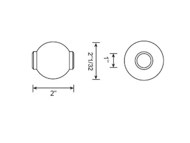 Sparex Topstangskugle Kat. 2/2