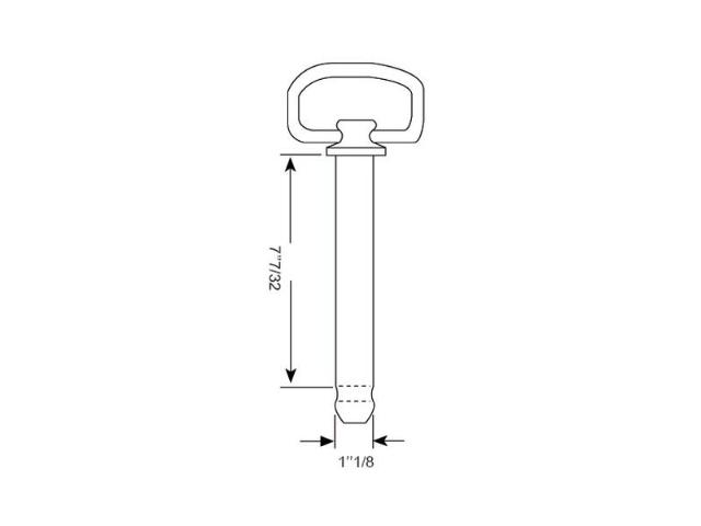 Sparex Trækbolt 28,6x183mm