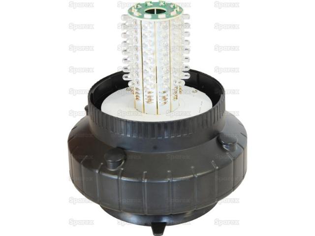 Rotorblink LED Magnetisk 12/24V 230V