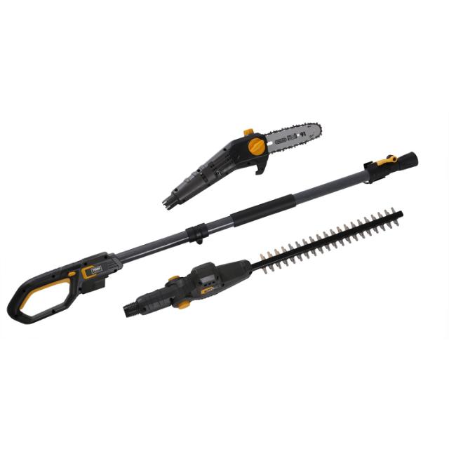 Texas PHX2000/PCX2000 2-i-1 stangkædesav/hækkeklipper u/batteri & lader